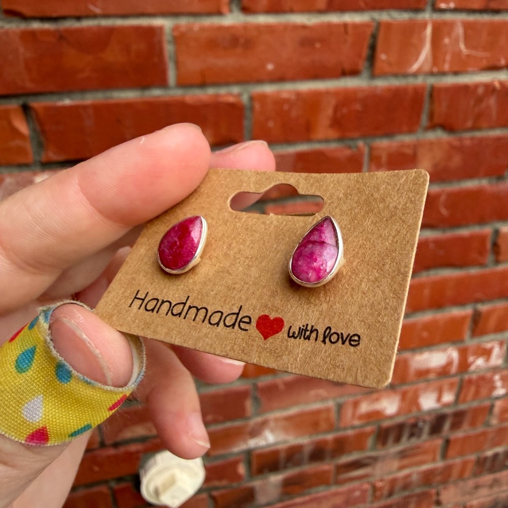 Ruby Earrings - image 3